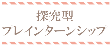 探求型プレインターンシップ